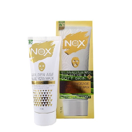 ماسک صورت ناکس مدل طلا